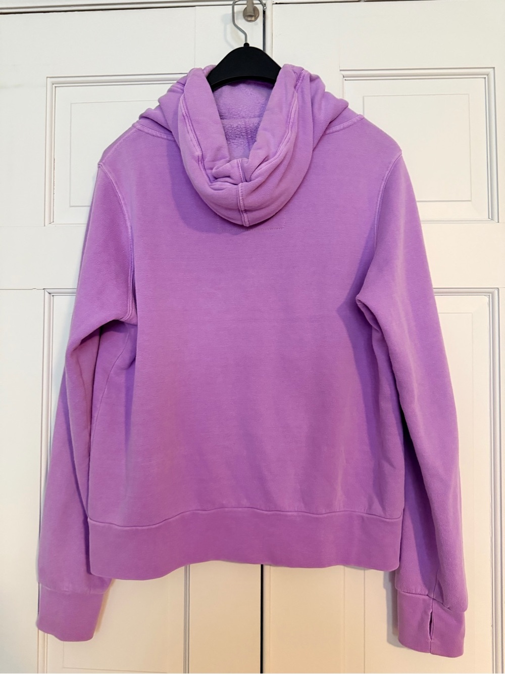Women’s Aviator Nation Lavender Pullover Hoodie with Zip Pockets size medium - Picture 5 of 6